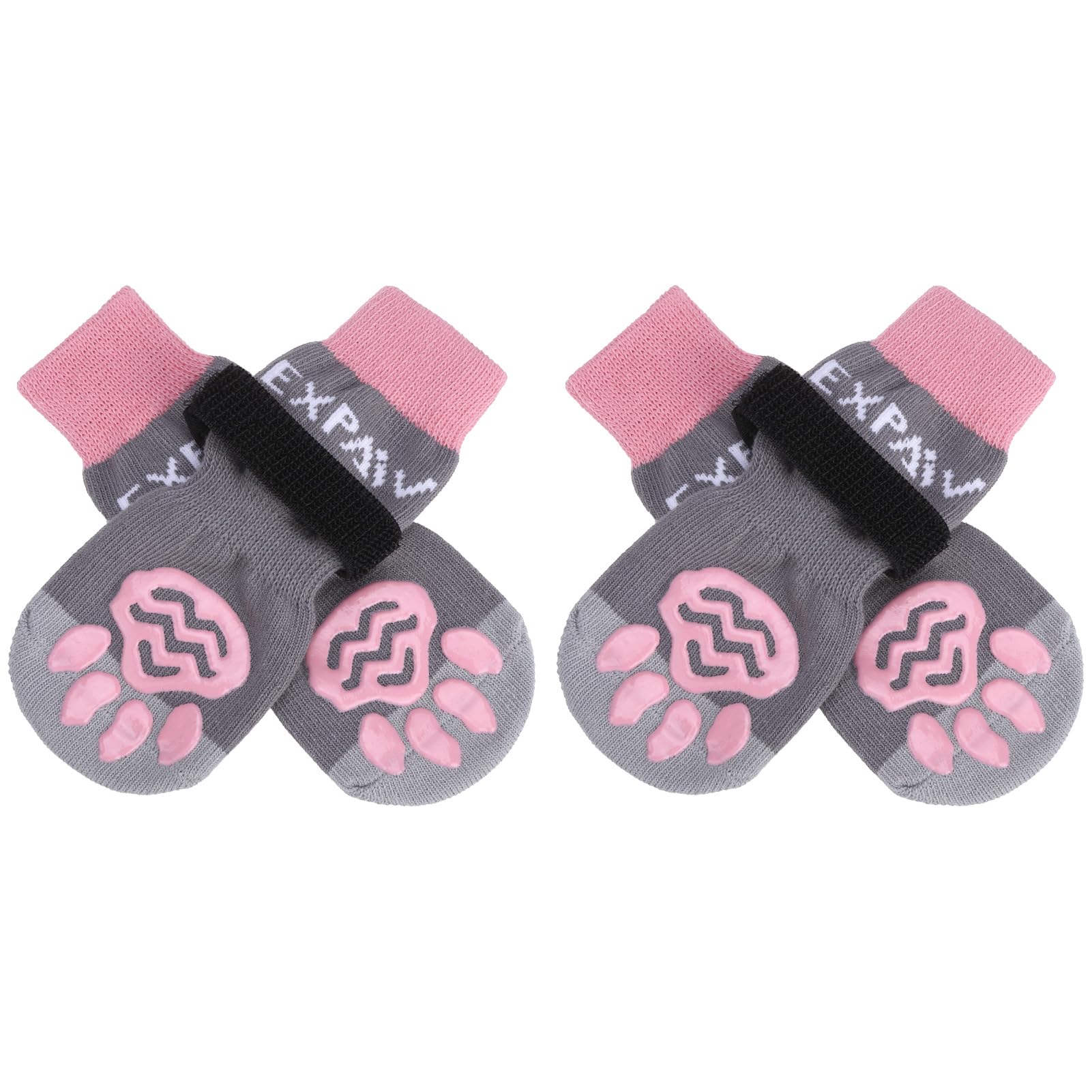 NovaPet No-Slip Grip Socks — Traction for Senior Dogs on Hardwood Floors